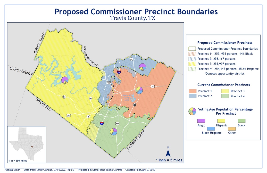 Travis County Redistricting ACS Map Portfolio